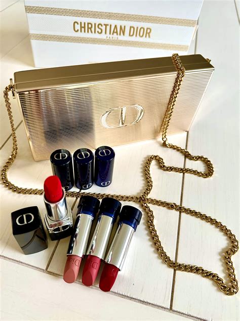 dior christmas gift clutch.